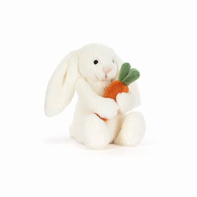 Jellycat Bashful Carrot Bunnies USA | 94026WUKL